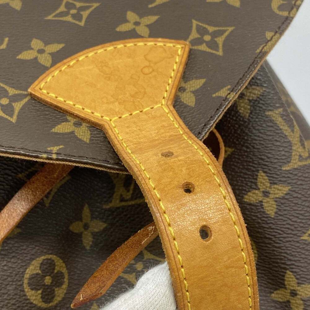 LOUIS VUITTON Authentic Brown Monogram Backpack - Picture 7 of 12